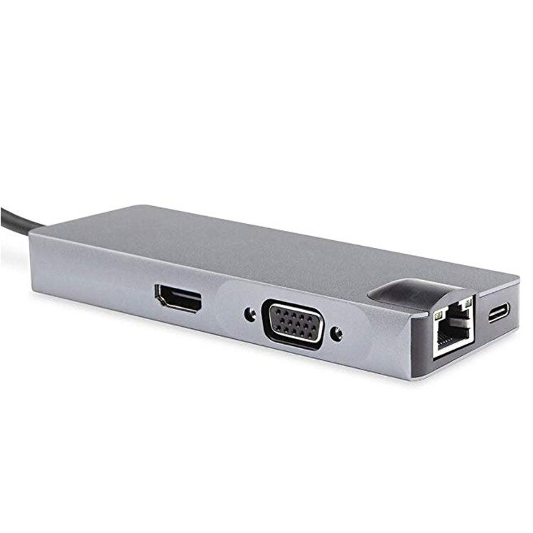 Type-C Naar Hdmi Type-C Docking Station Hdmi Vga Gigabit Netwerkkaart Usb Kaartlezer Alle In een Acht In Een