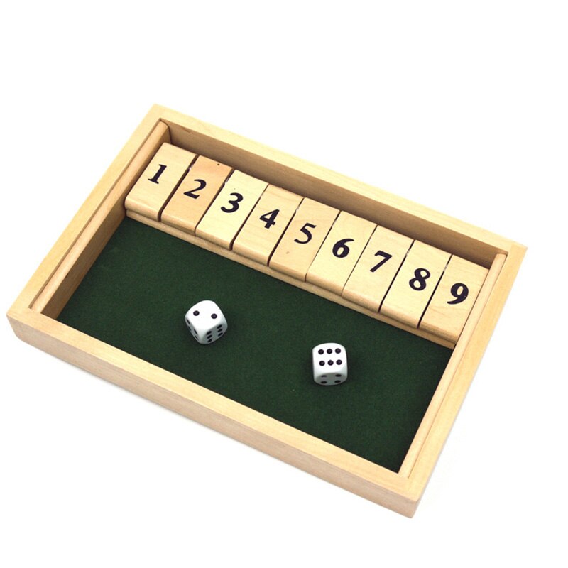 Digital 2 Players Board Games Shut The Box Club Drinking Game Entertainment