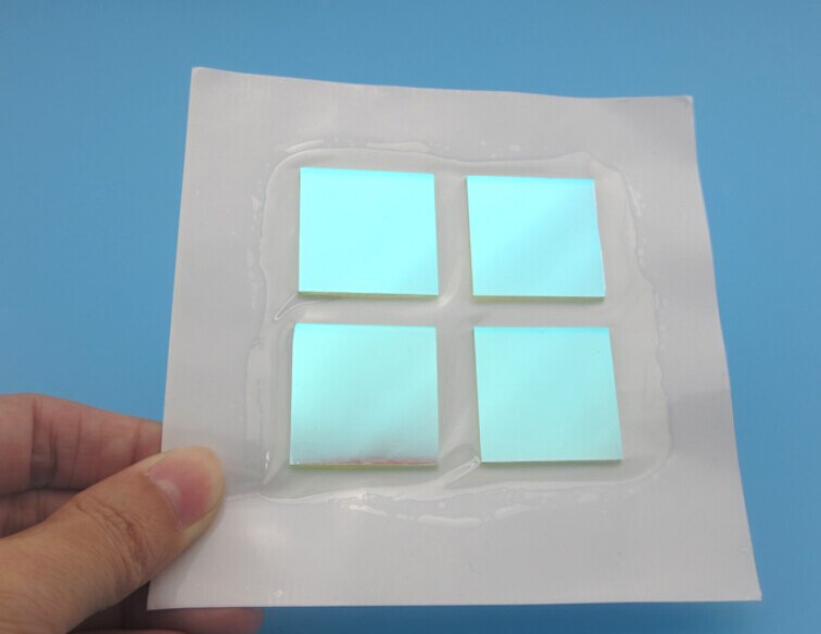 650nm 6*6*1mm Red High Pass Filter Red Glass Optical Lens Red Light Filter