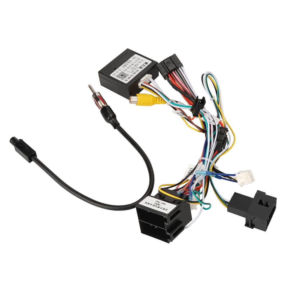 16 Pin Android Car Stereo Wiring Harness for Cit.roen C-QUATR / C-4 Low Fit Level (10 ~ 18) Low Fit with CANbus