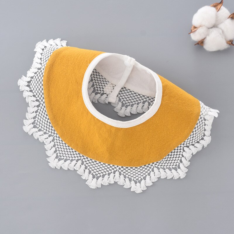Slabbetjes voor baby's, katoenen bloemen, waterdichte slabbetjes, 360- graden, speekselhanddoek, baby babador, voedingsschort, baby boertjesdoeken, wwd 034