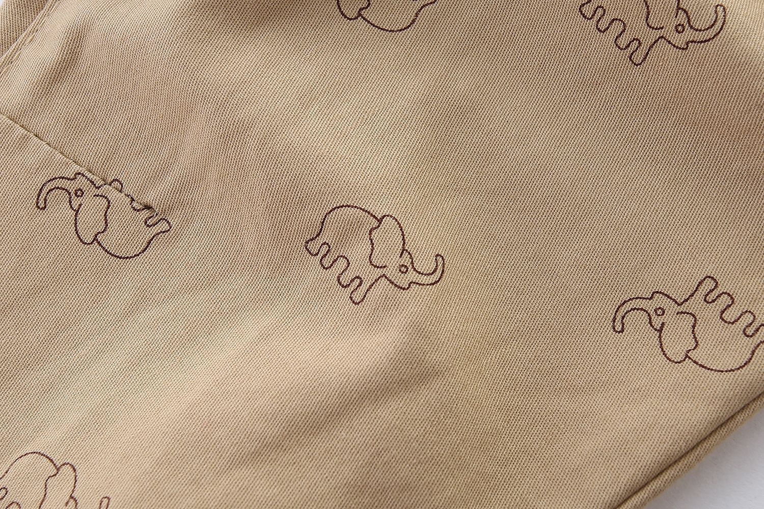 Children 100% Cotton Trousers Boys Spring Autumn Animal Print Kids Trousers Casual Outwear Trousers Kids Clothing