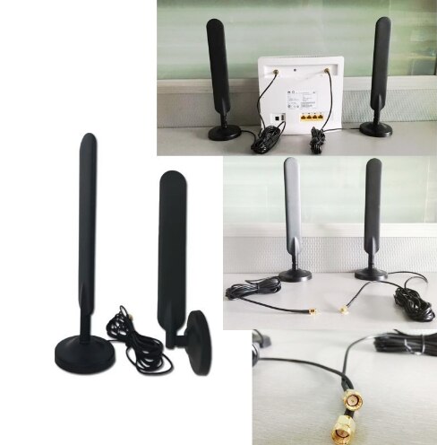 Huawei  b525 ekstern antenne to sma -stik (router medfølger ikke)