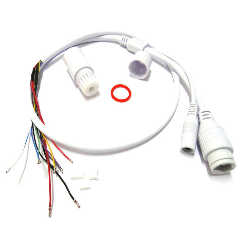 (10 stücke) Wasserdichte POE LAN kabel für CCTV IP kamera bord modul mit nasser anschluss Für Freies