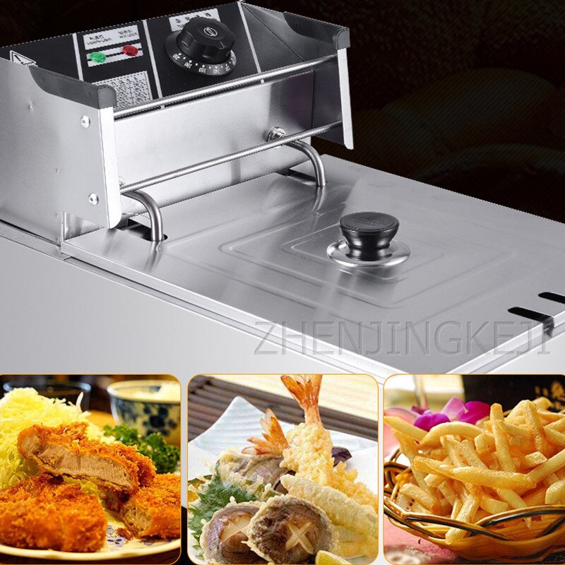 220-240V Kitchen Appliances kitchen cooking Home Electric fryer Fried Chicken Stove Frying Machine Electric Fryer 2500W