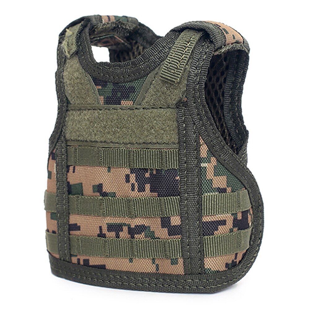 Adjustable Bottle Cover Beverage Drink Cover Cooler Christmas Beer Bottle Molle Mini Vests Cocktail Wine Beverage Drink Accessor: Jungle Digital