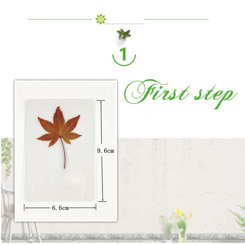 10pcsBookmark Handmade Real Pressed Maple Leaf Tree Fall Autumn Leaves Page Corner Page Student Stationery School Office Supply