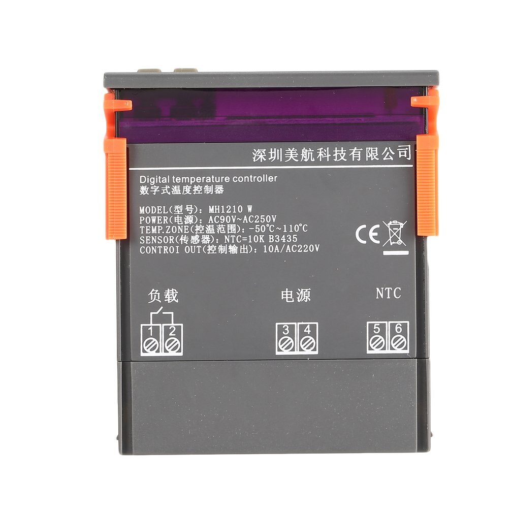 MH1210W AC90-250V Digitale Temperatuur Thermostaat Regulator Controller -50 ~ 110 ℃ Verwarming Koeling Controle Ntc Sensor