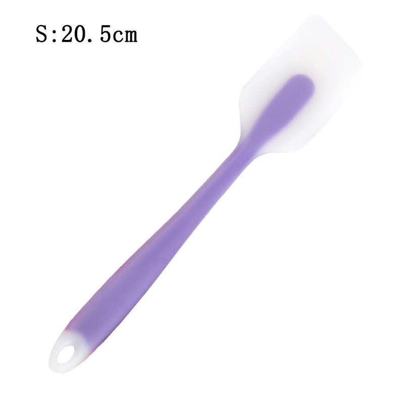 Food Grade Silicone Cooking Utensils Tamagoyaki Spatula Beef Meat Egg Kitchen Spatula Pizza Shovel Cooking Tools Kitchenware: Purple