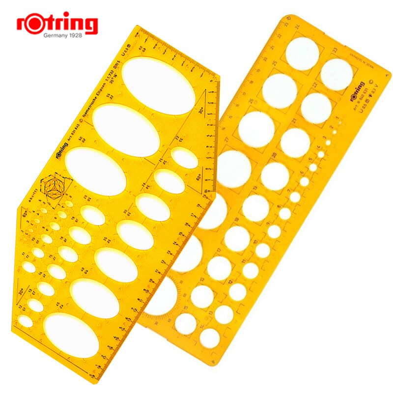 Rotring Equiangular Ellipse Sjabloon/1-30Mm Circul... – Vicedeal