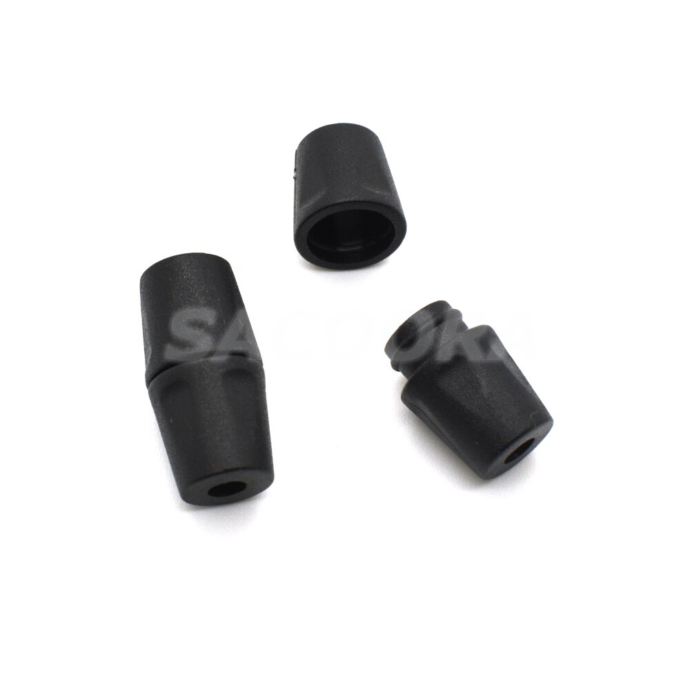 25 stks/pak Zwart Lanyard Veiligheid Breakaway Pop Barrel Connectors Voor Paracord & Lint Lanyards Plastic Gespen