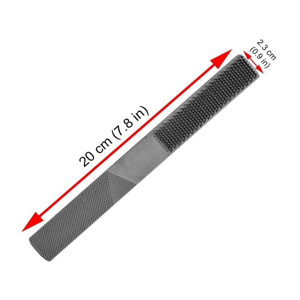 4 in 1 Wood Carving File Flat Half Round Filling Needle Microtech Woodworking Tool