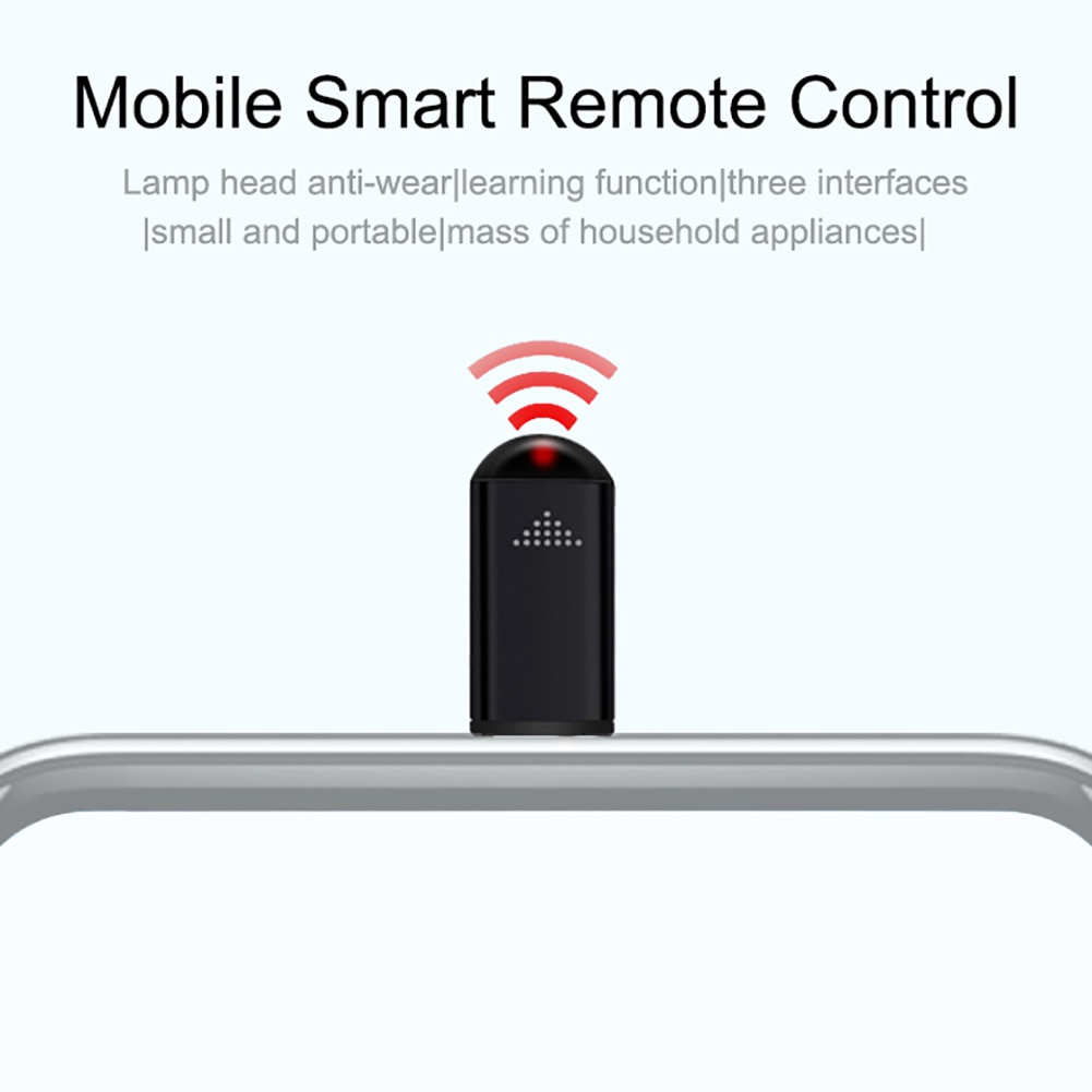 1PCS Infrared Mobile Phone Universal Remote Control For Iphone Lightning Interface Wireless Portable Remote Control