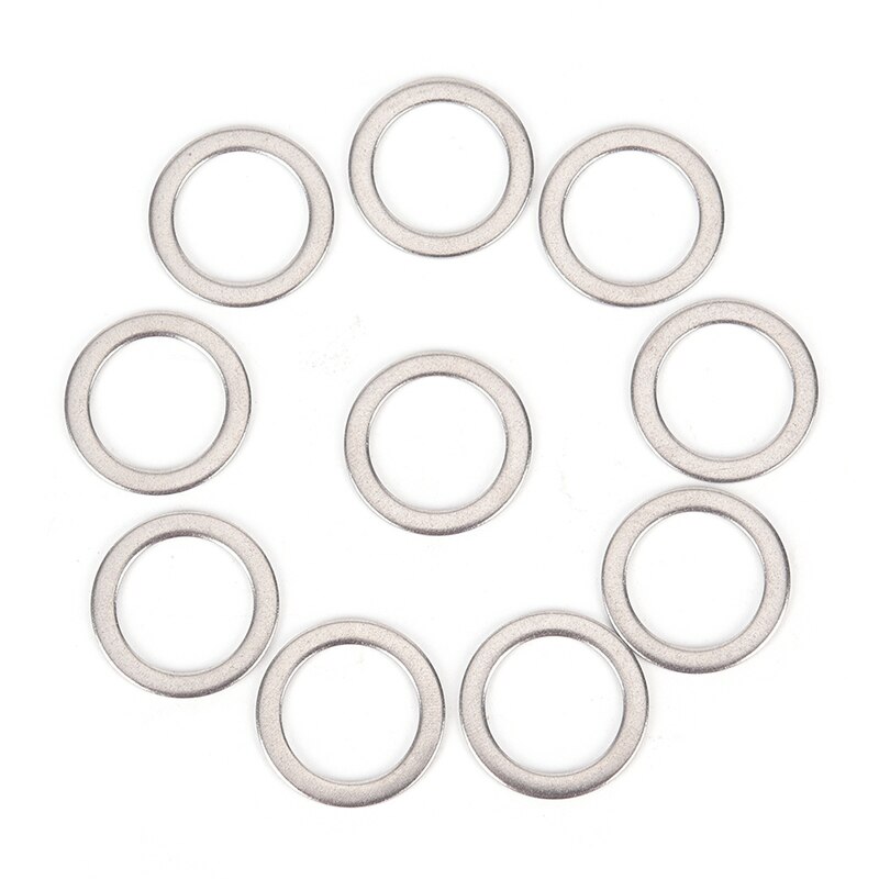 10 Stks/partij Fiets Pedaal Spacer Crank Fietsen Mtb Bike Rvs Ring Ringen