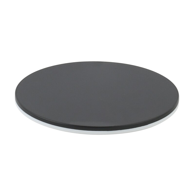Stereoscopic Microscope Holder Fixing Tablet Clamp Black And White Round Bottom Plate