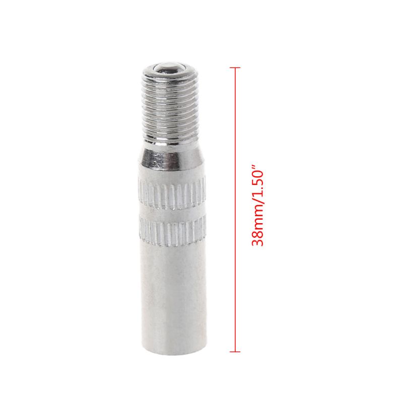 Bicycle Valve Extender For Schrader Valve Replacement Cycling Bike Parts Accessories 38mm Extension Tube