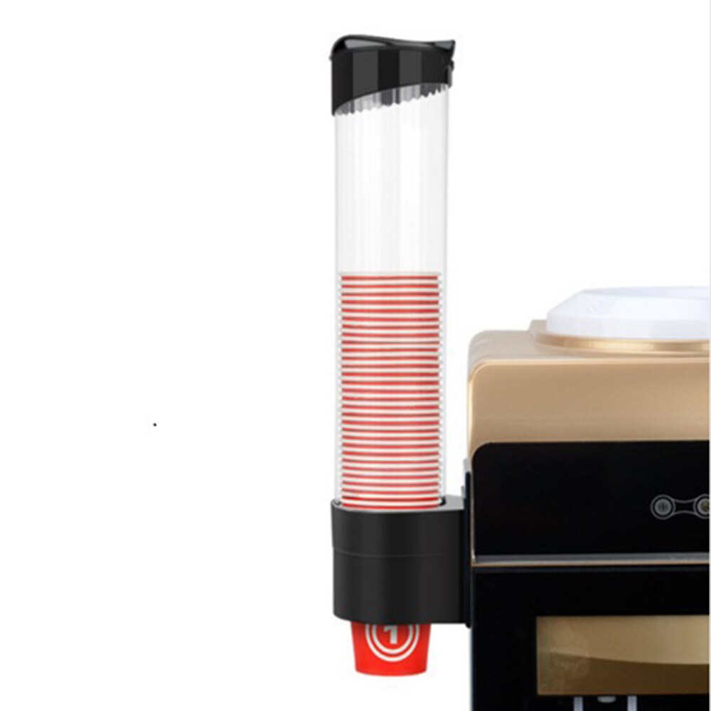 70 koppar pappersmugg dispenser plastmuggshållare automatisk engångshållare dammtät fri stanspappers muggställ