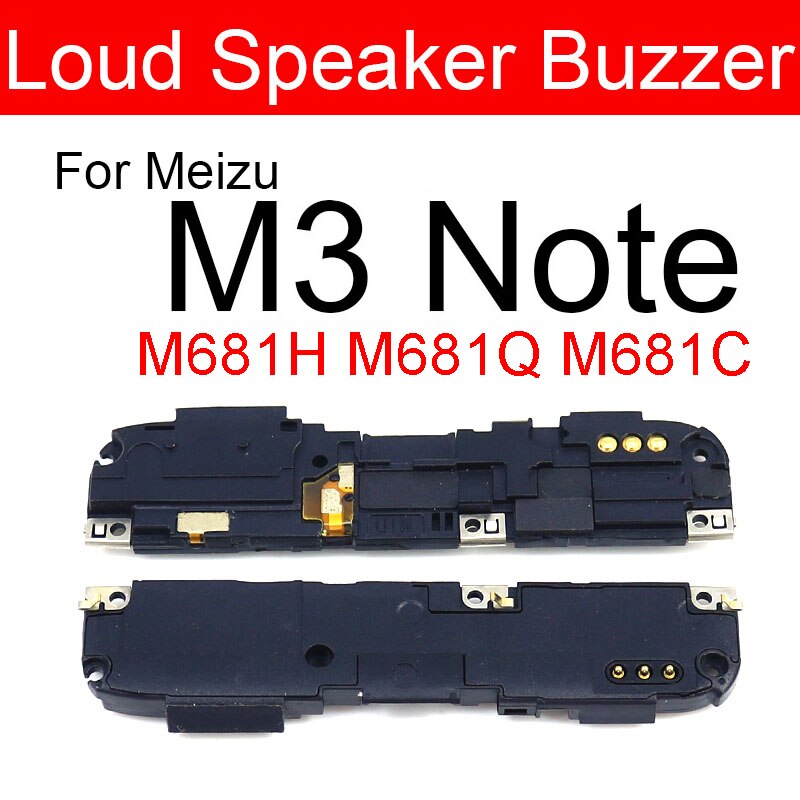 Høytaler ringer flex kabel for meizu  m1 m2 m3 m3s m5 m5c m5s m6 m6s s6 max note høyttaler summer modul reparasjonsdeler: M3 note  m681c