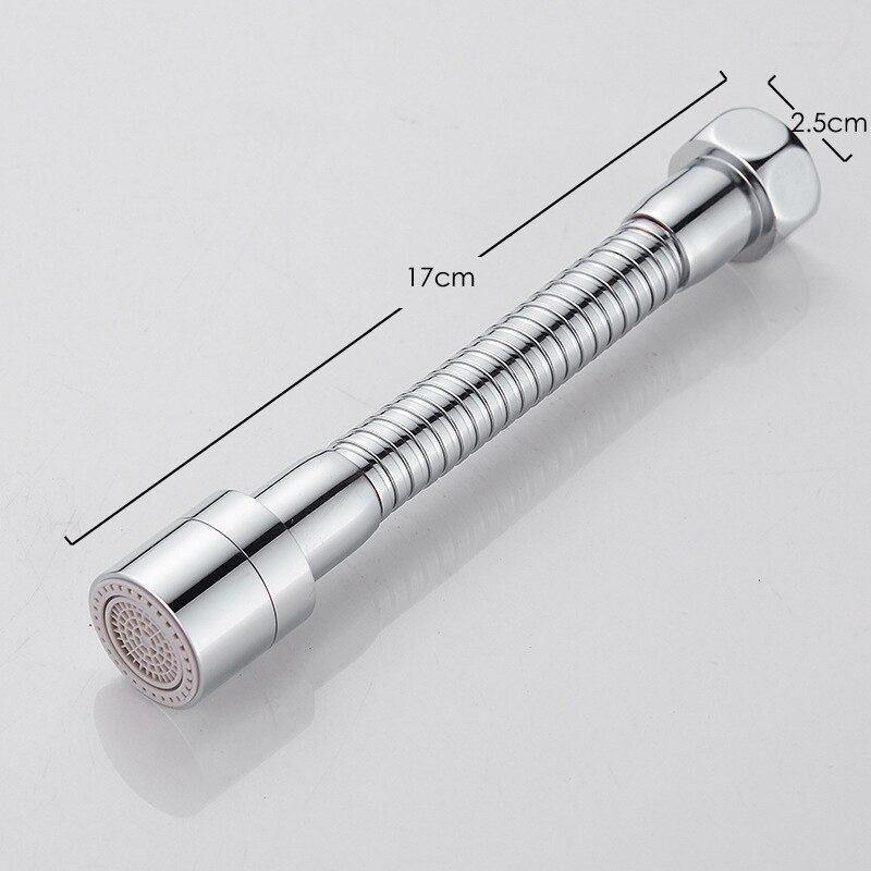 Universal Splash Filter Faucet Kitchen Bathroom Tap for Water Filter Rotating Replacement 720 Degree Douche Adjustable R2045: C17cm