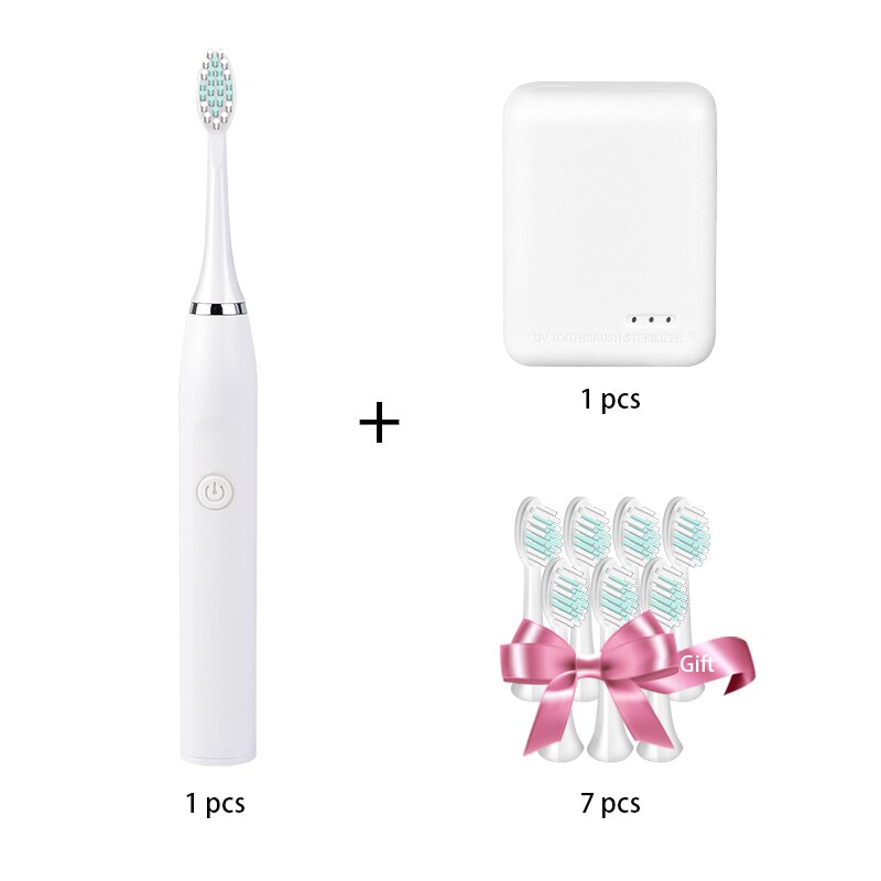UVC Sanitize With Sonic Toothbrush Protective UV Sterilizer Disinfection Box For Bathroom Electric Toothbrush: Sonic Toothbrush