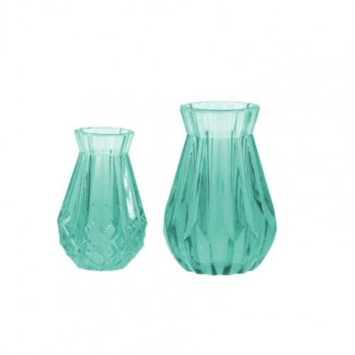 2Pcs 1/12 Dollhouse Mini Meubilair Vaas Model Speelgoed Miniatuur Landschap Home Decor Ornament Speelgoed