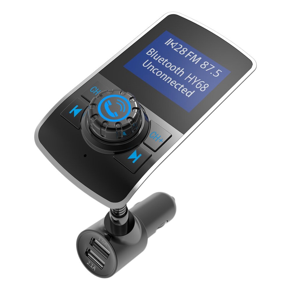 auto mp3 colori di grandi dimensioni dello schermo 1.44 pollici U lettore di musica discoteca ricevitore Bluetooth trasmettitore fm caricabatteria per auto carica veloce
