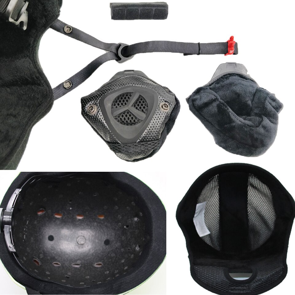 Locle top skidhjälm ce-certifiering abs+eps skidhjälm snöskridskoåkning snowboard skateboardhjälm 55-61cm