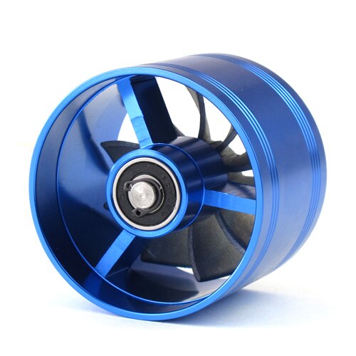 F1-Z Universal Single-Sided Turbine Engine Intake Turbocharger Intake Fuel Throttle Power Accessories Blue