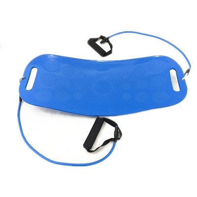 Fitness Waist Yoga Twister Balance Board Simply Fit Stabilizer Dance Wobble Borad Disk Pad Gym Home Training Abs Exercise Plate: blue with rope