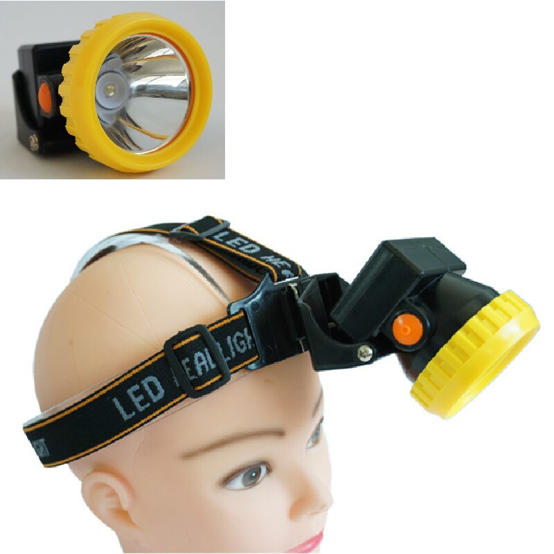 Miners Cordless Power LED Rechargeable Helmet Light Safety Head Cap Lamp Torch Working Headlamp Black Waterproof Headlamp Kit