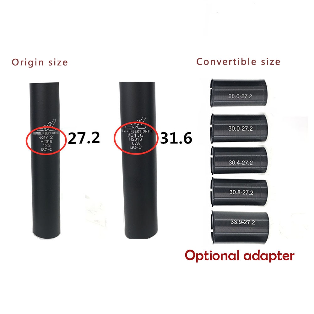 ZOOM Bike Sattelstütze MTB Schock Absorbieren Alu Berg Fahrrad Rohr Suspension Sitz post 27,2 28,6 30 30,1 30,8 30,4 30,9 31,6 33,9 MM