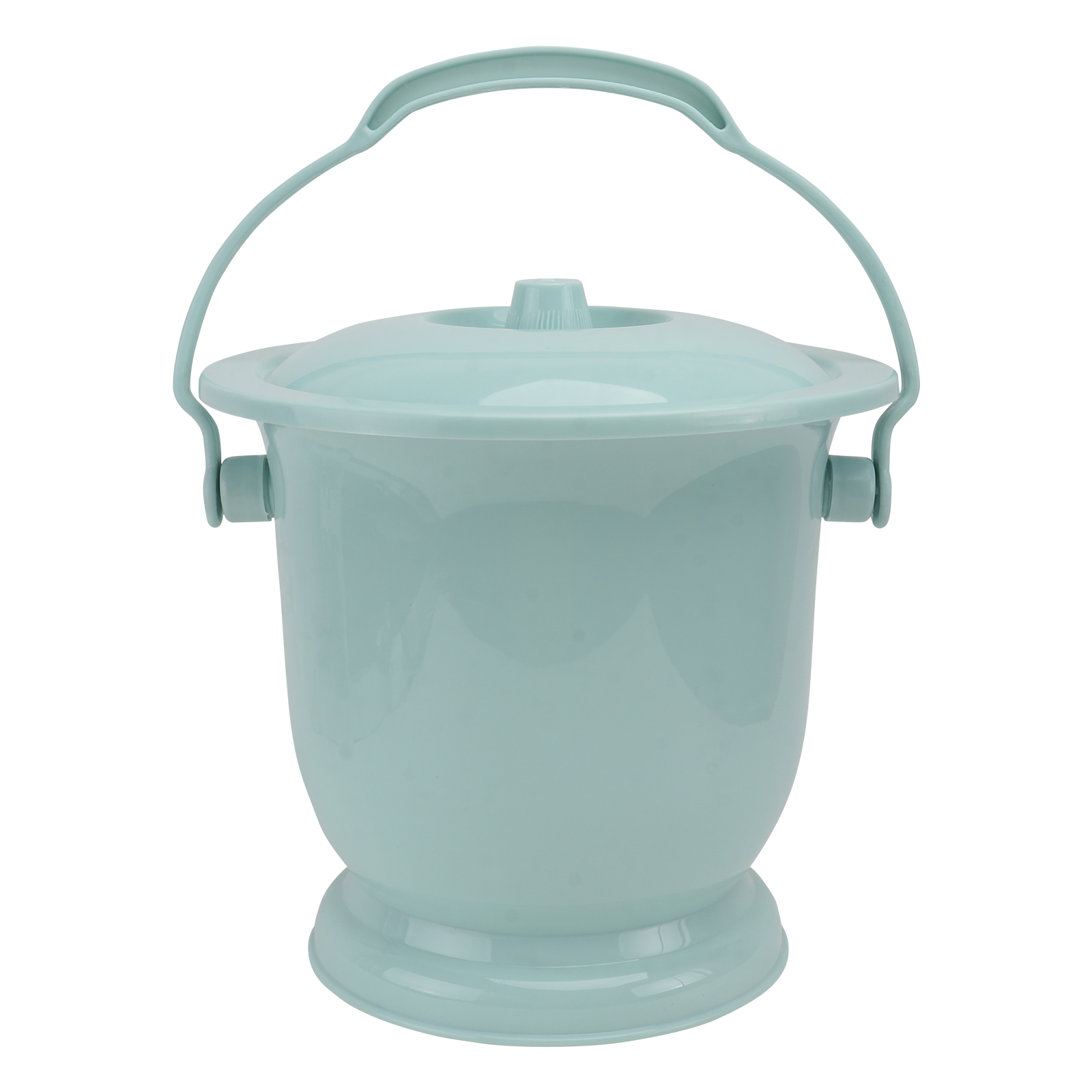 Pot de chambre à coucher pour la maison, Pot de merde épaissi à la main avec couvercle