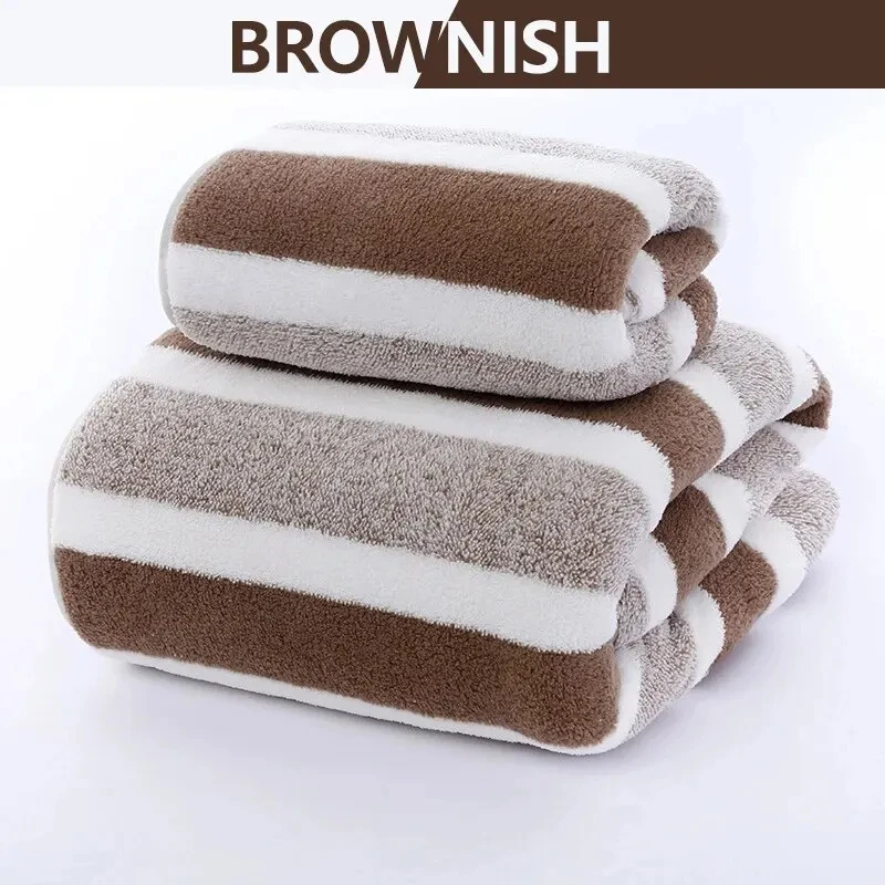 Home Soft and Comfortable Bath Towels for Men and Women, Absorbent and Comfortable Couple's Large Towels, Wrapping Towels: 70x140cm / 23#