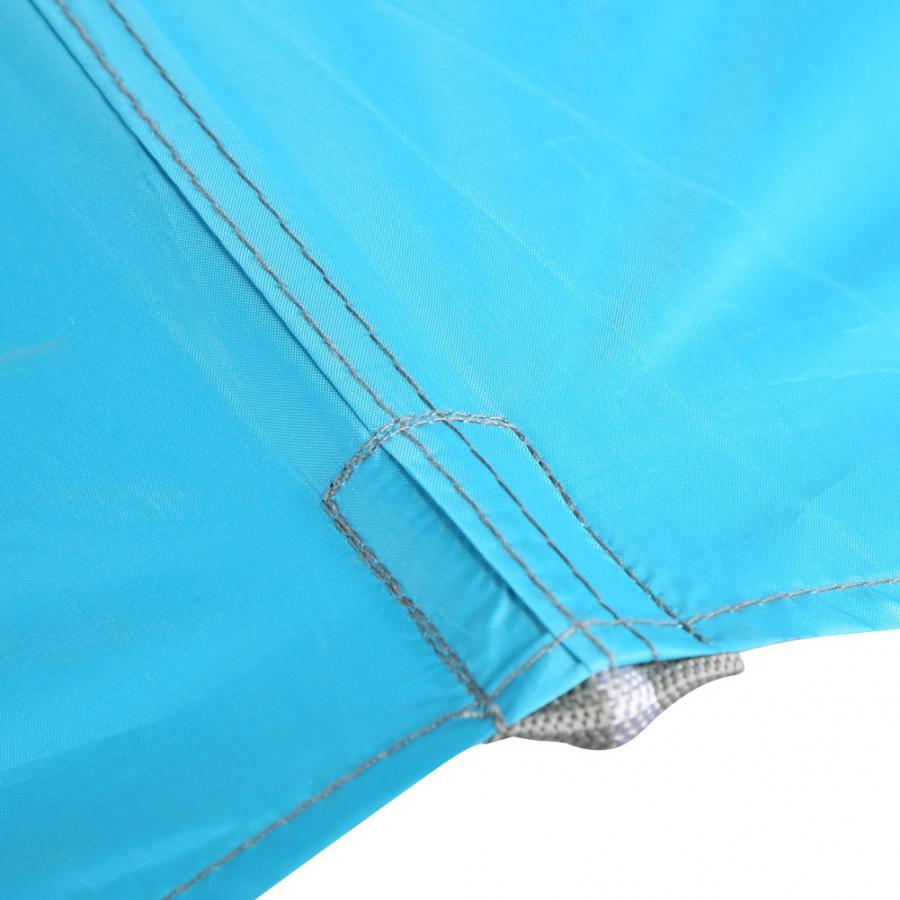 Summer Sandbeach Awning Anti-UV Tent Silver Coating Double Folding Portable Outdoor Sunshade Practical Sandbeach Tent Awning