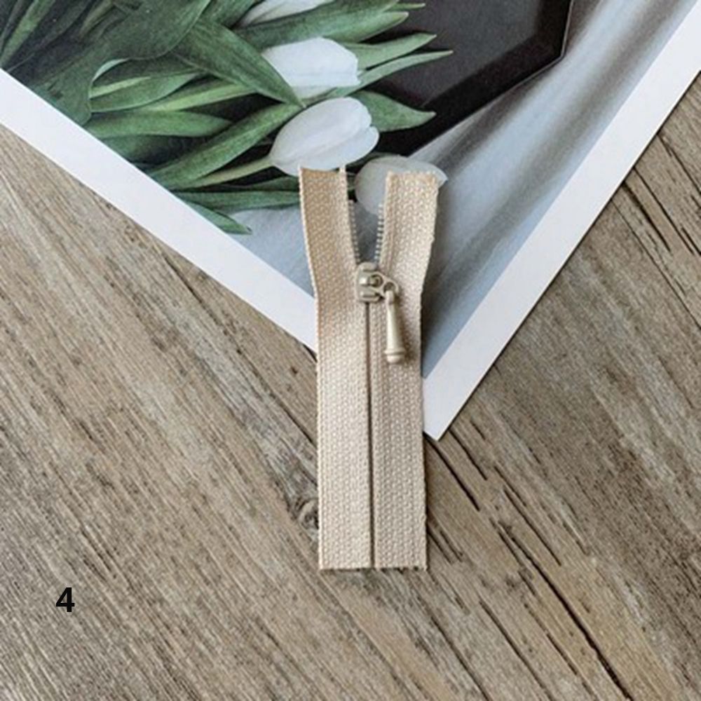 5pcs Invisible Mini Zippers Doll Clothing Zipper DIY Handmade Sewing Scrapbooking Garment Applique DIY Doll Clothes Accessories: 4