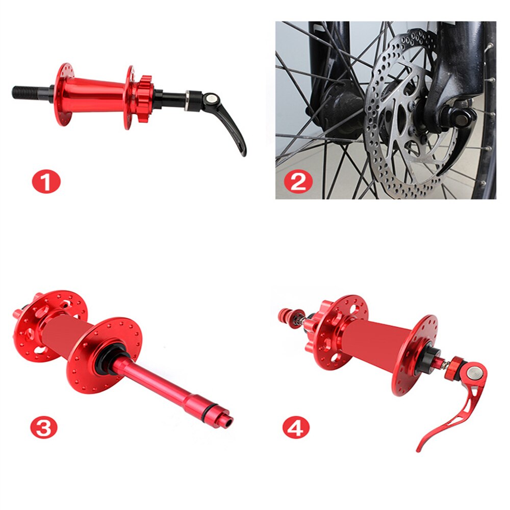 Bike Steekas Adapter Voorwiel Hub 15 Om 9 100Mm Qr Adapter Mtb Road Fiets Quick Release Conversie as
