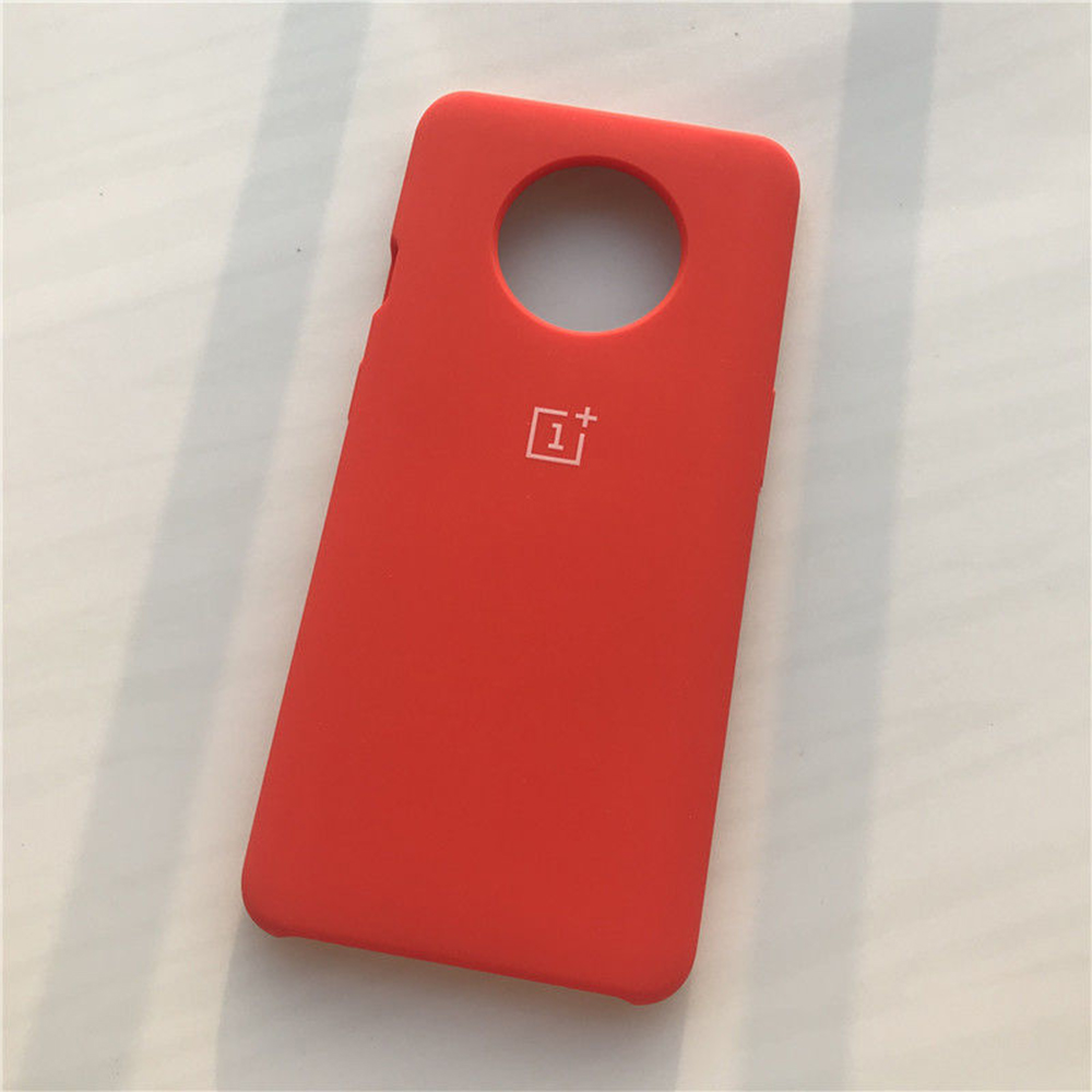 Funda Oneplus 7T de lujo de de silicona líquida protección suave Oneplus 7 Pro Funda Oneplus 7 Funda a prueba de golpes Funda