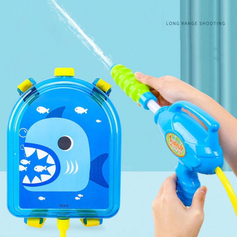 Children Backpack Water Gun Toy Men And Women Children Beach Water Pumping Summer Outdoor Play Water Toys Outdoor Beach Seaside