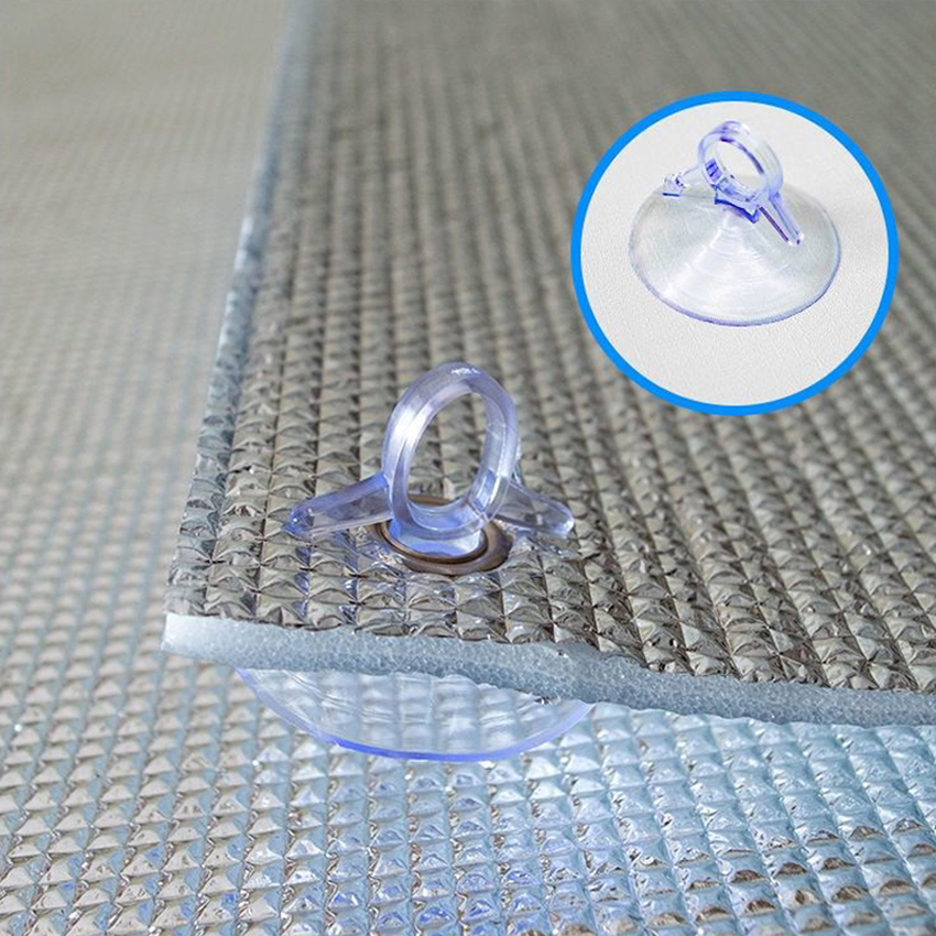 Film d'ombrage en feuille d'aluminium, anti-UV, pare-soleil, verre de bureau, film d'isolation thermique pour fenêtre de chambre, film de protection solaire en coton
