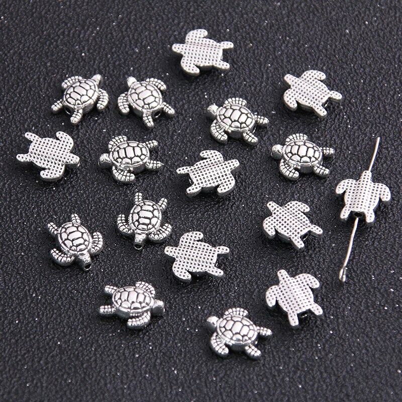 10 Pcs 12*13 Mm Twee Kleur Schildpad Bead Spacer Bead Bedels Voor Diy Kralen Armbanden Sieraden Handgemaakte maken