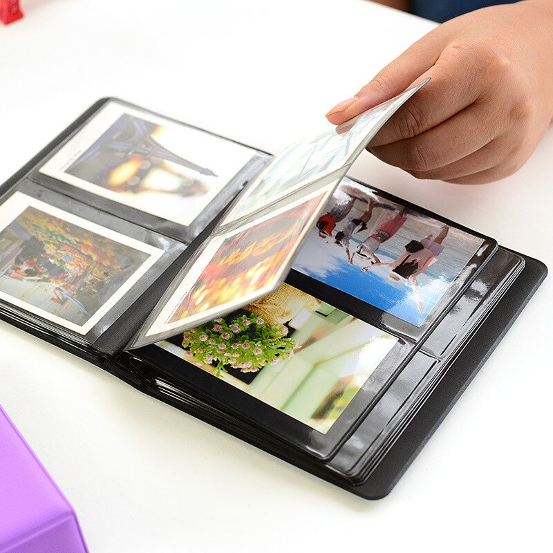 Étui Portable pour Mini Album Photo | Stockage d'images intercalaires, bricolage, carte nom, étui Photo instantanée, pour Album Photo