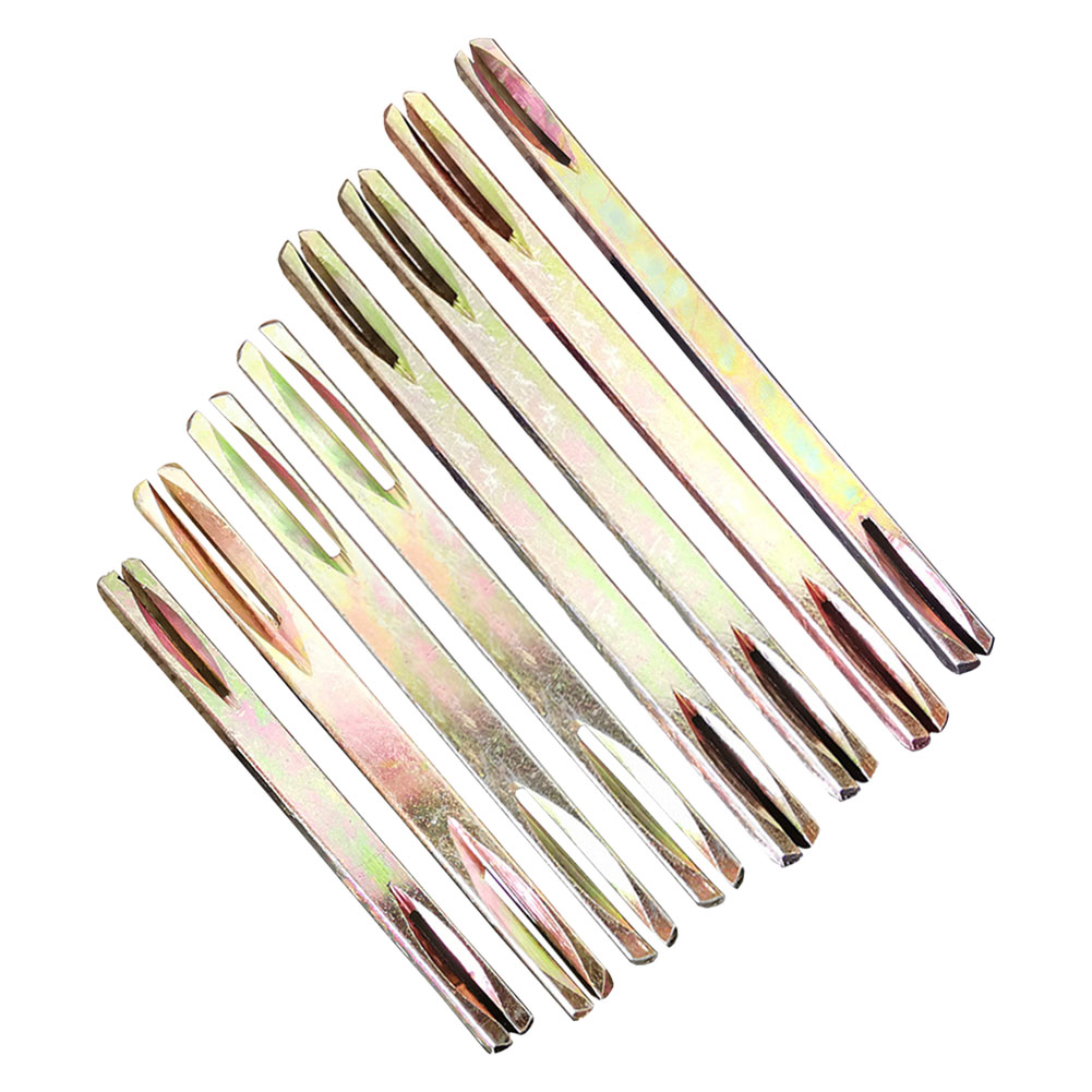 85-130 mm vierkante spindel 8 mm gegalvaniseerde deur raamgreep ijzeren vierkante pin houdt stevig de deurgrepen vast