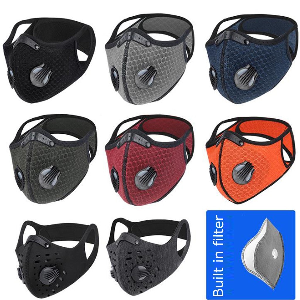 Multi-purpose Anti-Stofmaskers PM2.5 Ademend Mond Masker Unisex Gezicht Masker Bescherming Masker Reutilizable