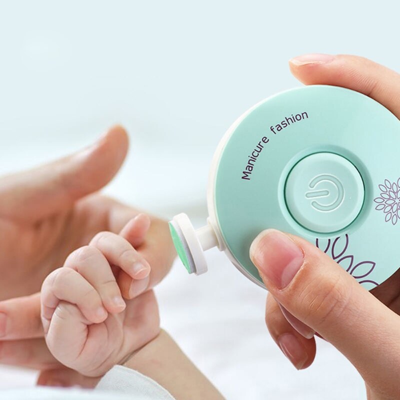 Baby Elektrische Nail Trimmer Kids Nail Polijstmachine Tool Zuigeling Nail Care Safe Nagelknipper Cutter Pasgeboren Manicure Set