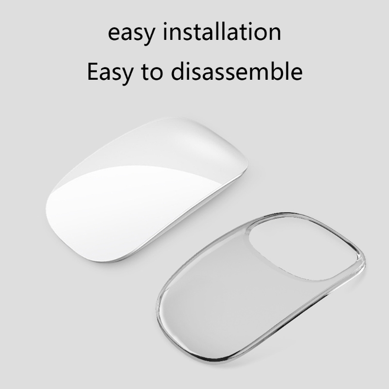 Magic Mouse Siliconen Beschermhoes Cover Transparante Anti-kras Muis Protector Compatibel Met Magic Mose 1 / 2