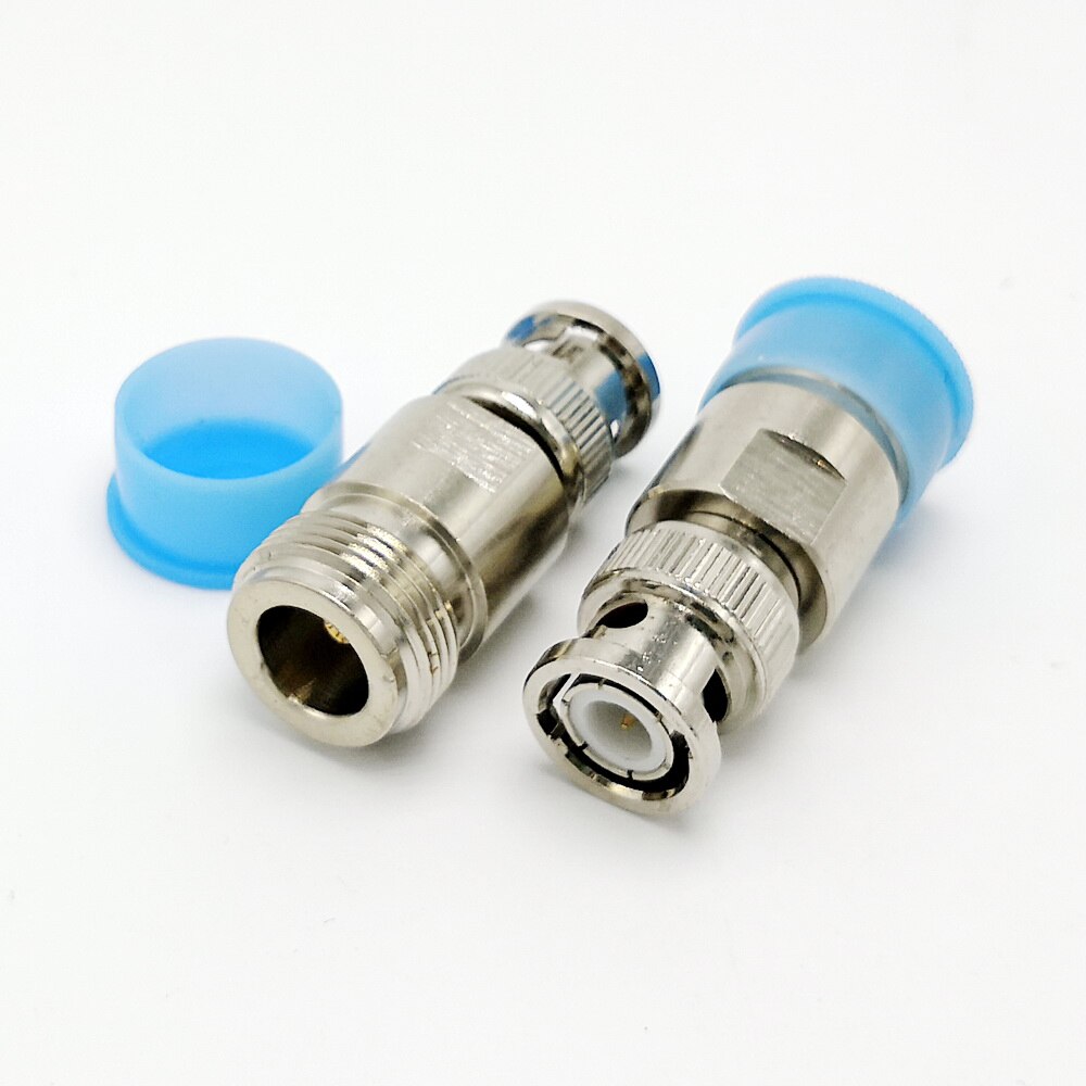 5pcs N to BNC RF adapter connector BNC Male To N Female Plug RF Connector