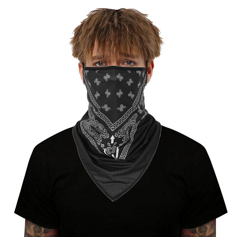 Sacrf-bufanda de Tubo Bandana para hombre y mujer, pañuelo deportivo a prueba de polvo para pesca al aire libre: 7