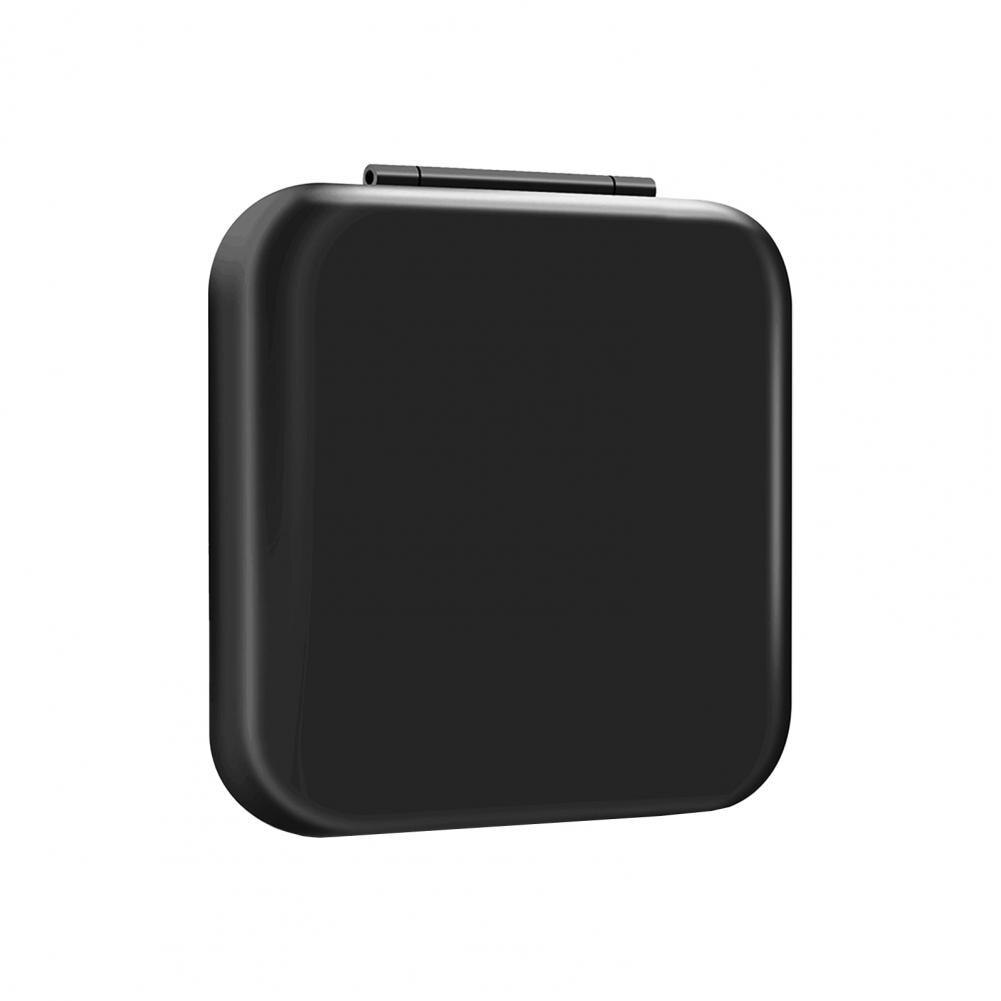 Voor Schakelaar 24 Game Cassette Opvallende 24 Game Houder Soft Liner Abs Compact Size 24 Card Box Handig game Case: Black