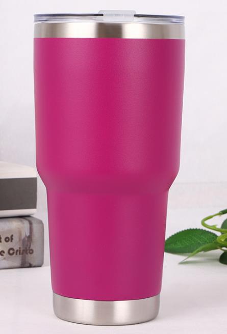 Gobelet en acier inoxydable à Double paroi | Isolation sous vide, tasse à café de voyage 30oZ: Rosered