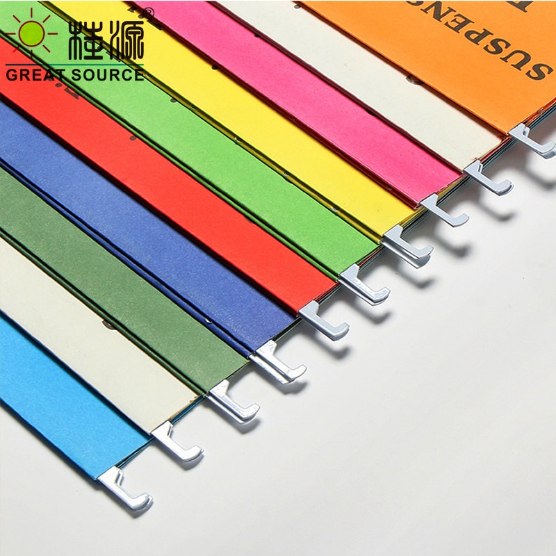 F/c premium tungvekts hengemapper flikes foolscap 240 x 370mm (9.45 "  * 14.57 ") kontor hjemmemapper  (10 stk)